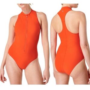 Sweaty Betty Red One Piece Racerback Swimsuit